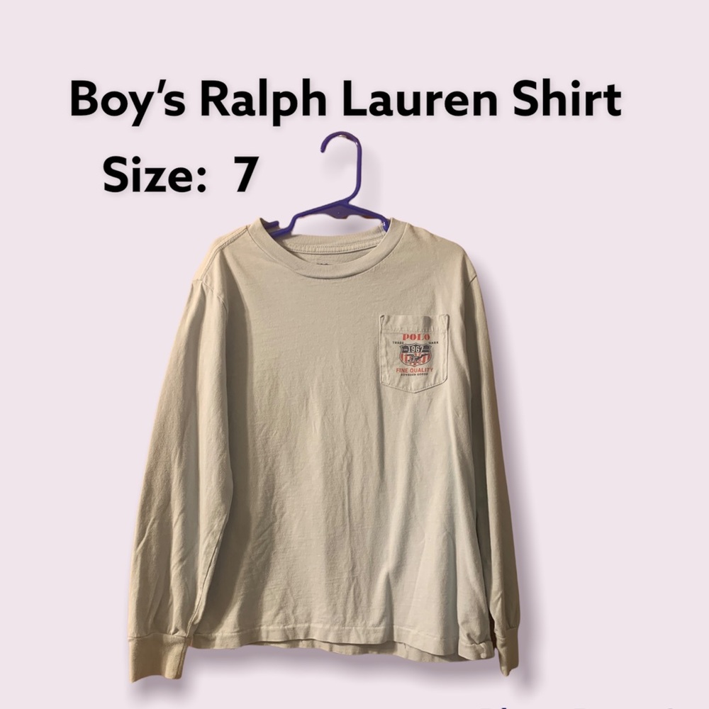 Boy’s Ralph Lauren Long Sleeved Shirt